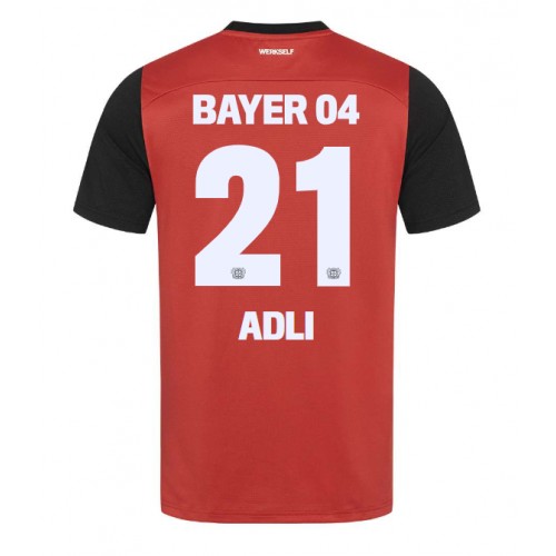 Pánský Fotbalový dres Bayer Leverkusen Amine Adli #21 2024-25 Domácí Krátký Rukáv